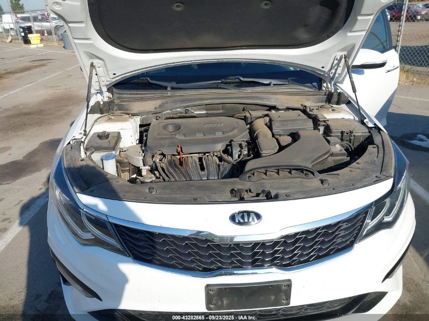 2019 Kia Optima Lx VIN: 5XXGT4L38KG355308 Lot: 43282865