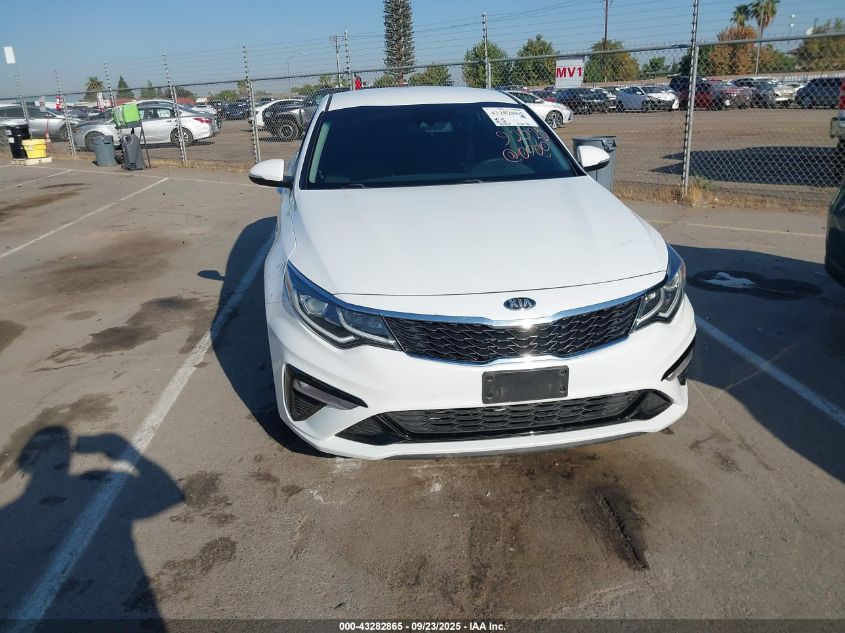 2019 Kia Optima Lx VIN: 5XXGT4L38KG355308 Lot: 43282865