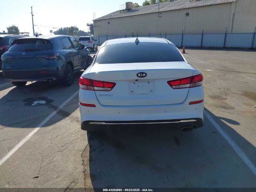 2019 Kia Optima Lx VIN: 5XXGT4L38KG355308 Lot: 43282865