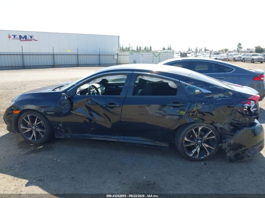 2019 Honda Civic Sport VIN: 2HGFC2F82KH557471 Lot: 43282893