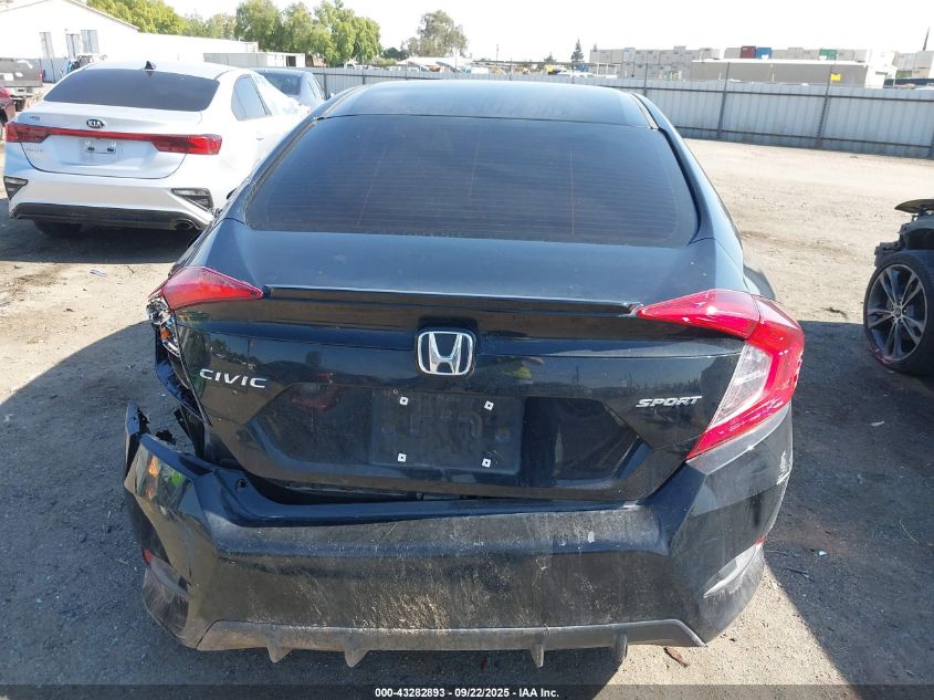 2019 Honda Civic Sport VIN: 2HGFC2F82KH557471 Lot: 43282893