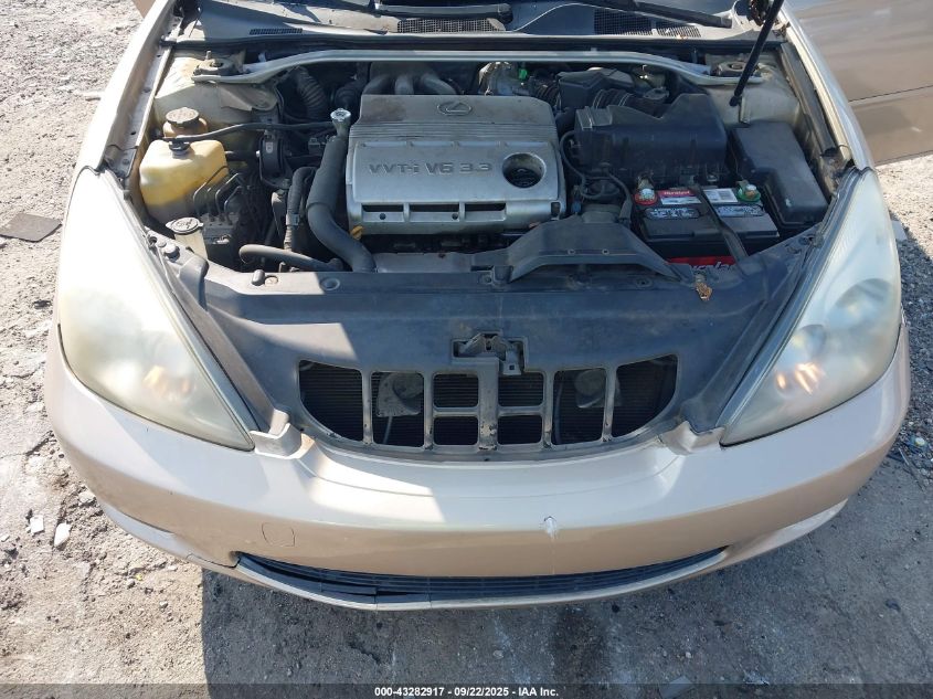 2004 Lexus Es 330 VIN: JTHBA30GX45029310 Lot: 43282917