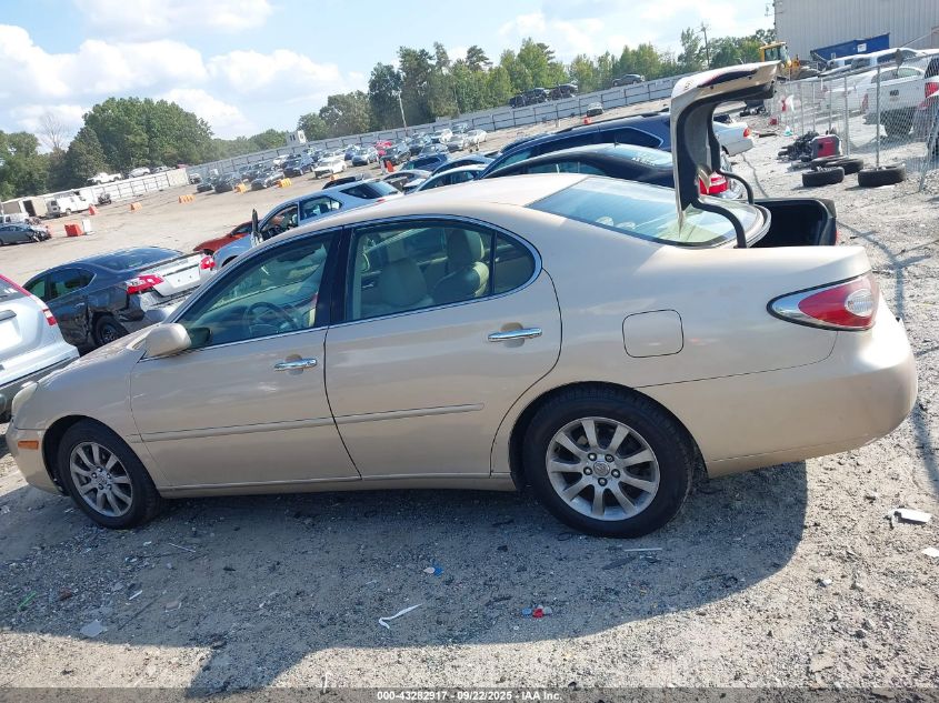 2004 Lexus Es 330 VIN: JTHBA30GX45029310 Lot: 43282917