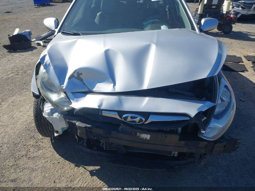 2012 Hyundai Accent Gls VIN: KMHCU4AE9CU086307 Lot: 43282921