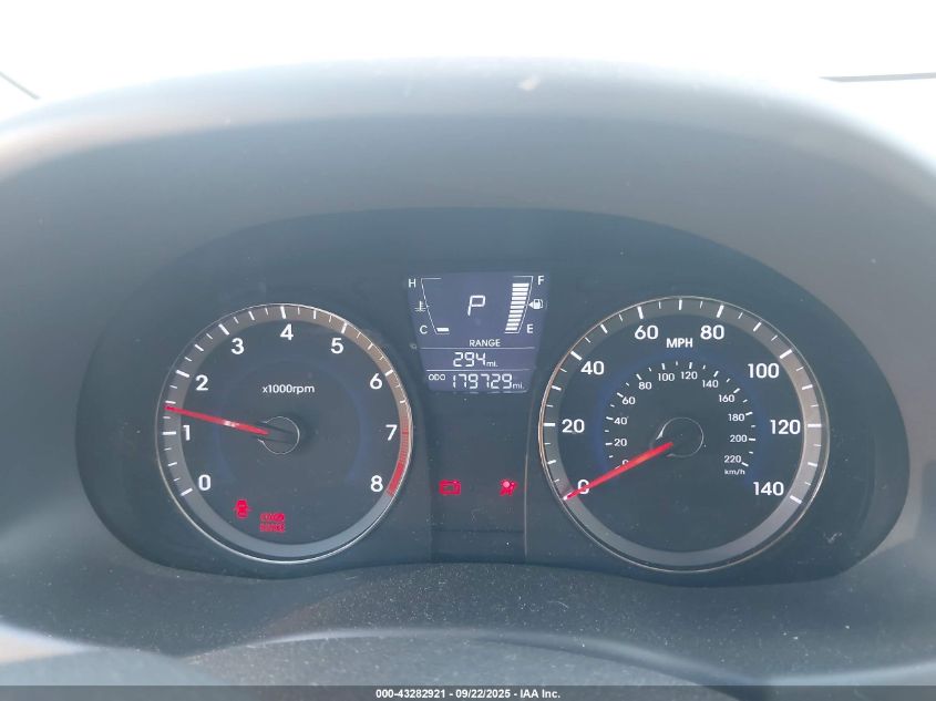 2012 Hyundai Accent Gls VIN: KMHCU4AE9CU086307 Lot: 43282921