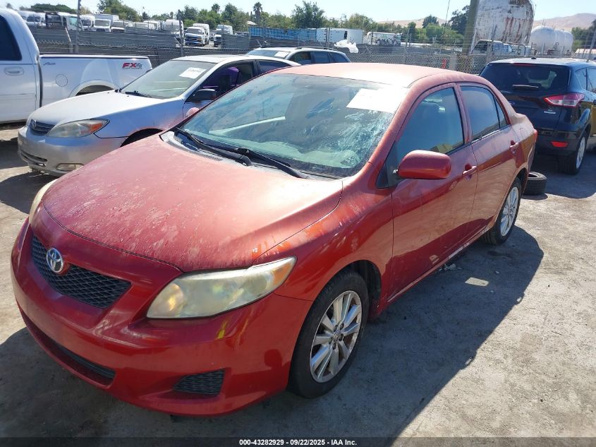 2009 Toyota Corolla Le VIN: JTDBL40E199021130 Lot: 43282929