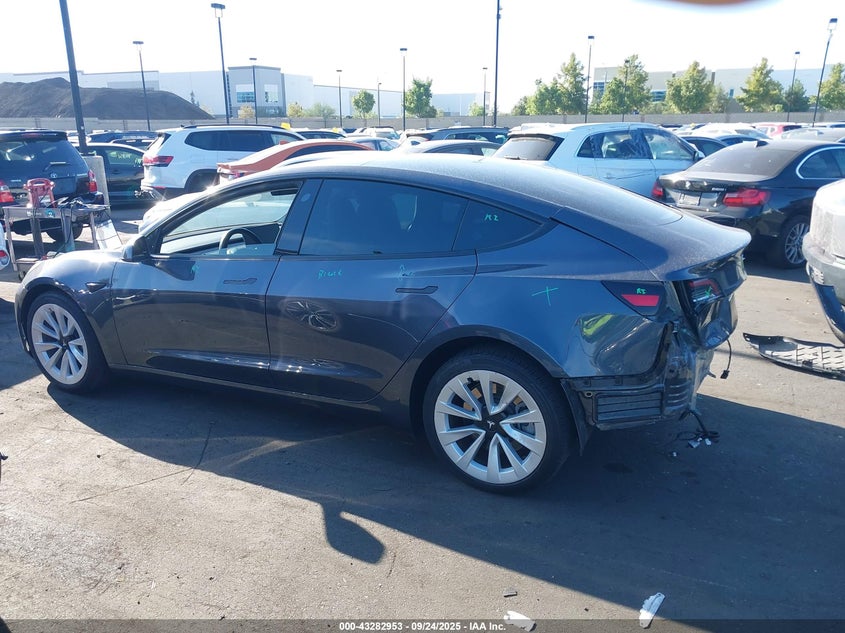 2023 Tesla Model 3 Rear-Wheel Drive VIN: 5YJ3E1EAXPF687487 Lot: 43282953