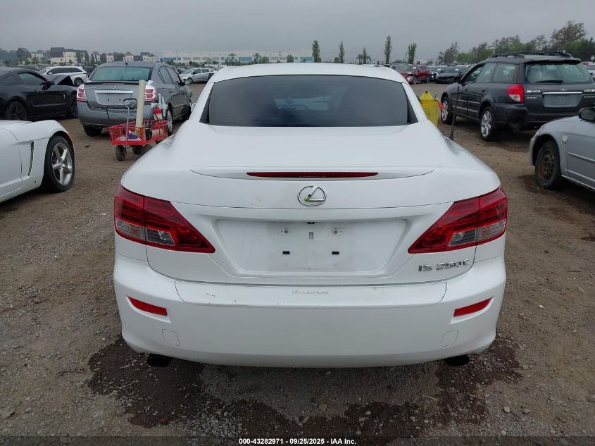 2014 Lexus Is 250C VIN: JTHFF2C2XE2531704 Lot: 43282971