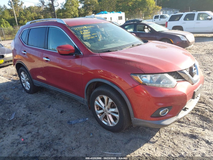 2016 NISSAN ROGUE SV - KNMAT2MT2GP735611
