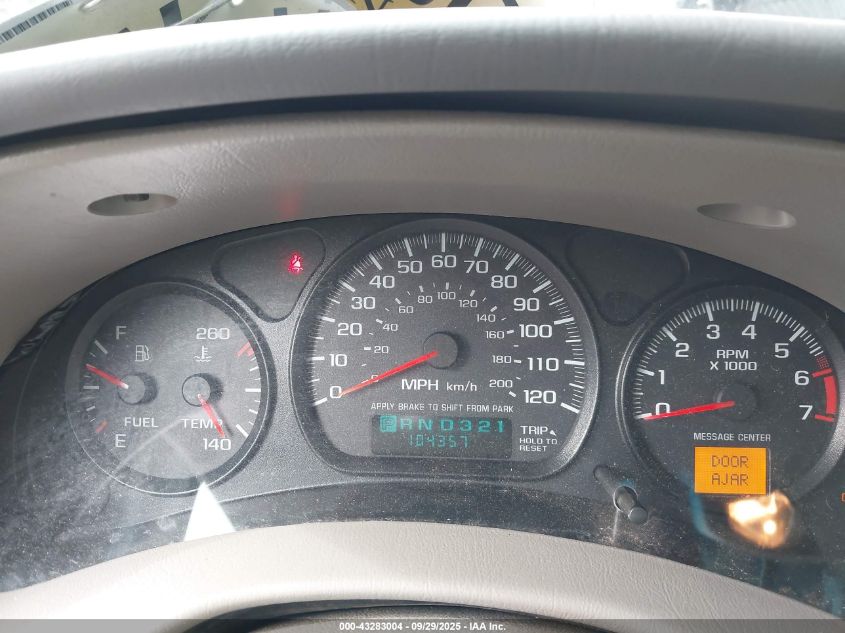 2002 Chevrolet Impala Ls VIN: 2G1WH55K629355900 Lot: 43283004