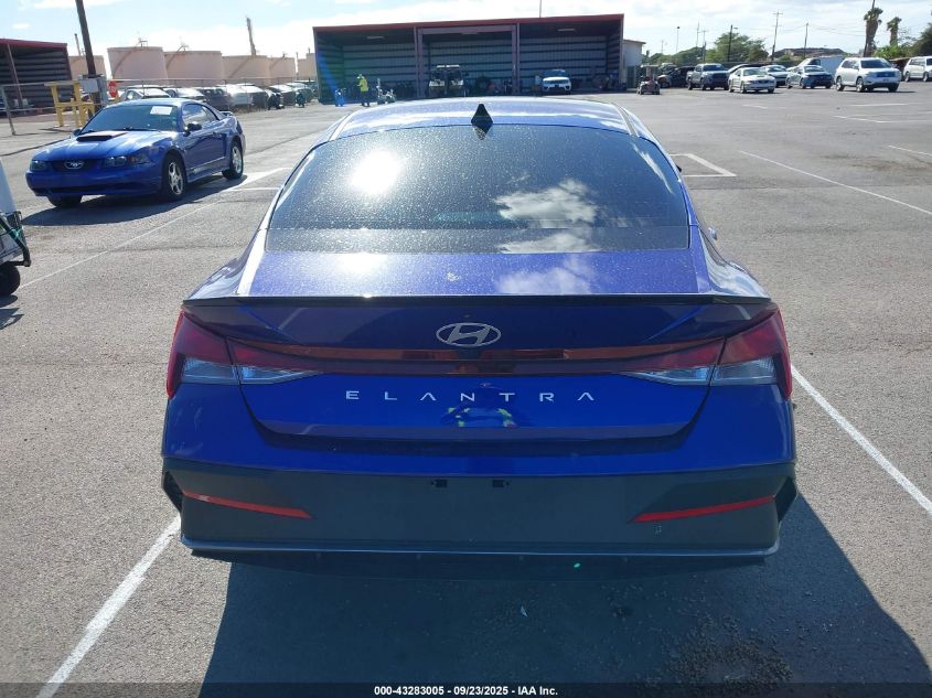 2025 Hyundai Elantra Sel Sport VIN: KMHLM4DG9SU868506 Lot: 43283005