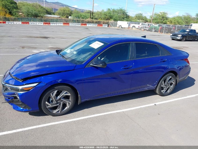 2025 Hyundai Elantra Sel Sport VIN: KMHLM4DG9SU868506 Lot: 43283005
