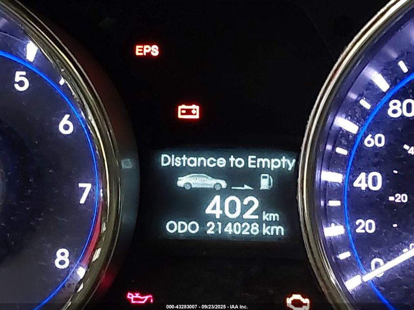 2012 Hyundai Sonata Gls VIN: 5NPEB4AC3CH326088 Lot: 43283007