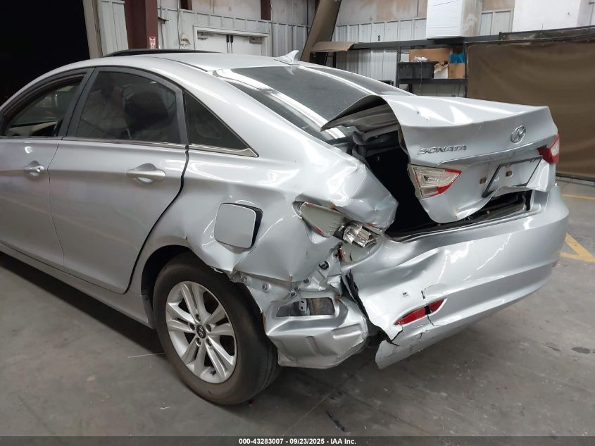 2012 Hyundai Sonata Gls VIN: 5NPEB4AC3CH326088 Lot: 43283007