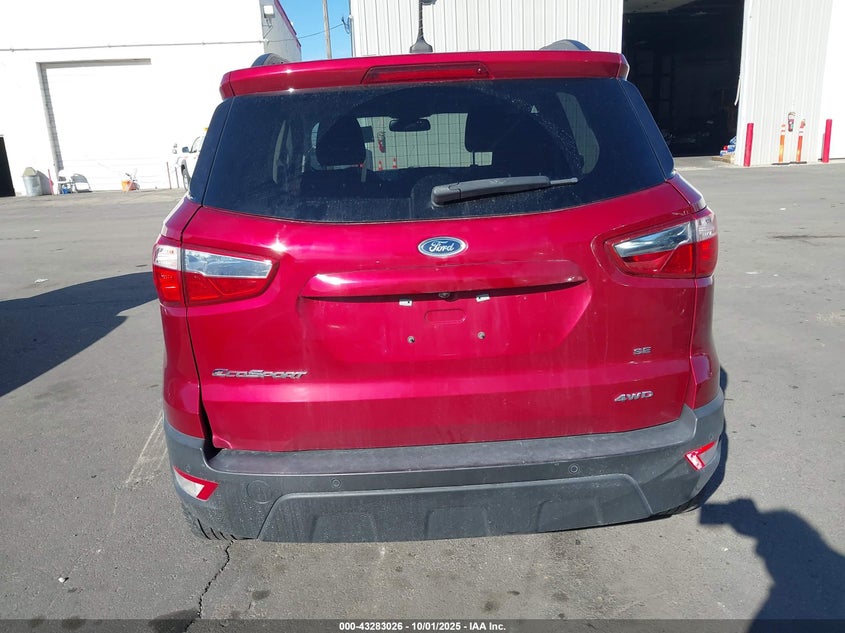 2020 FORD ECOSPORT SE - MAJ6S3GL7LC326098