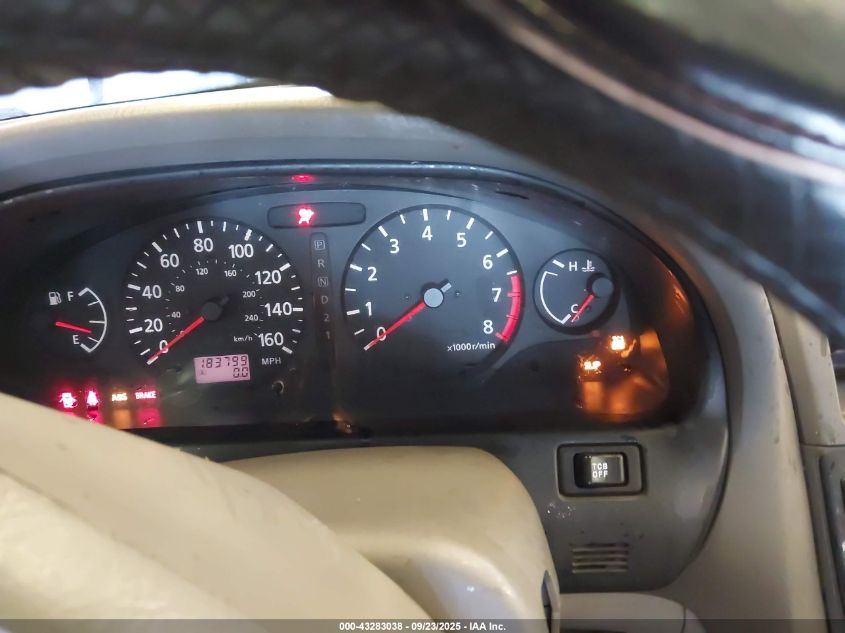 2000 Nissan Maxima Gle/Gxe/Se VIN: JN1CA31A4YT030246 Lot: 43283038