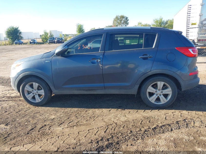 2011 Kia Sportage Lx VIN: KNDPBCA28B7084248 Lot: 43283061