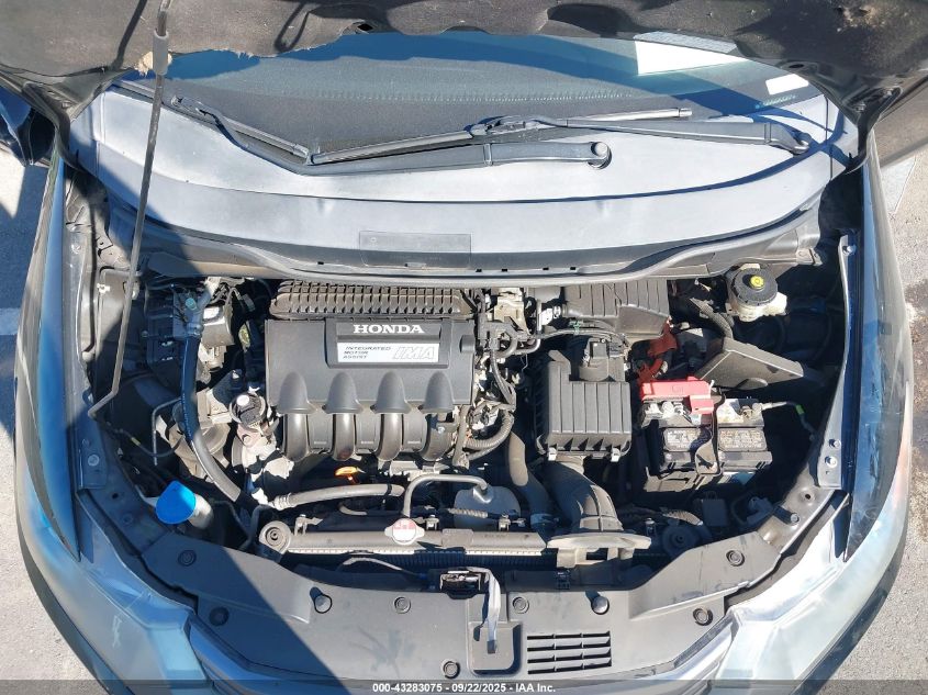 2011 Honda Insight Lx VIN: JHMZE2H56BS004483 Lot: 43283075