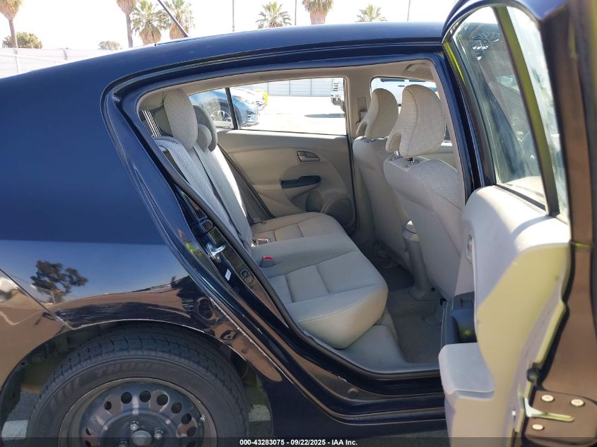 2011 Honda Insight Lx VIN: JHMZE2H56BS004483 Lot: 43283075