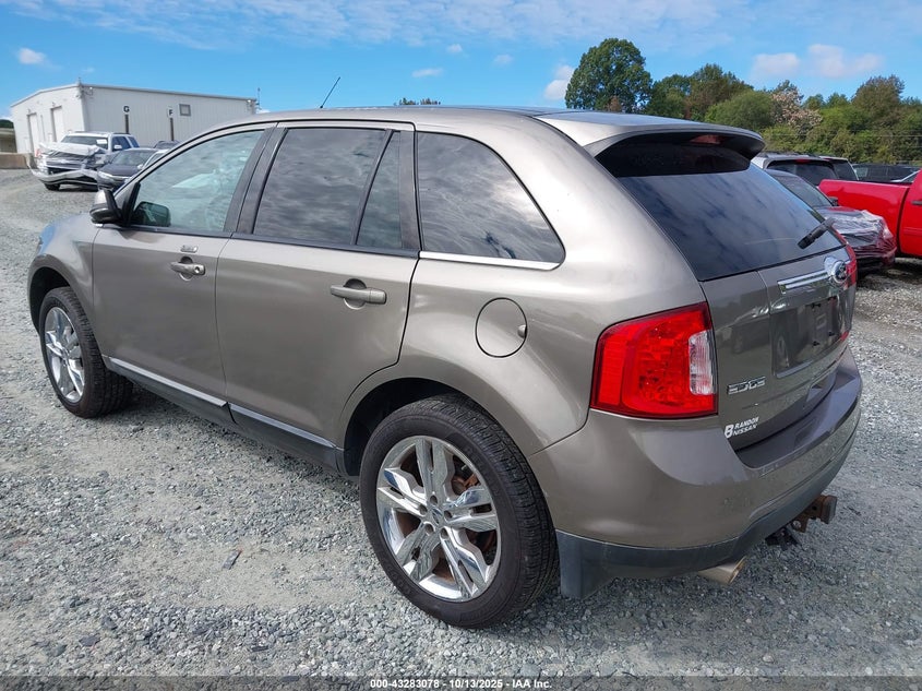 Vin: 2fmdk3kc5ebb35433, lot: 43777682, ford edge limited 20143