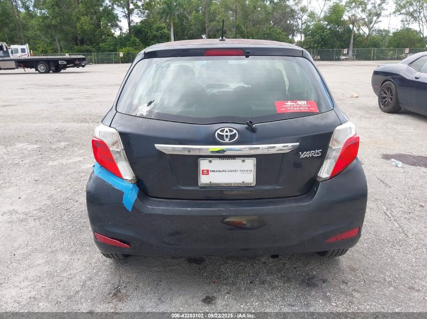 2012 Toyota Yaris L VIN: JTDJTUD37CD537775 Lot: 43283102