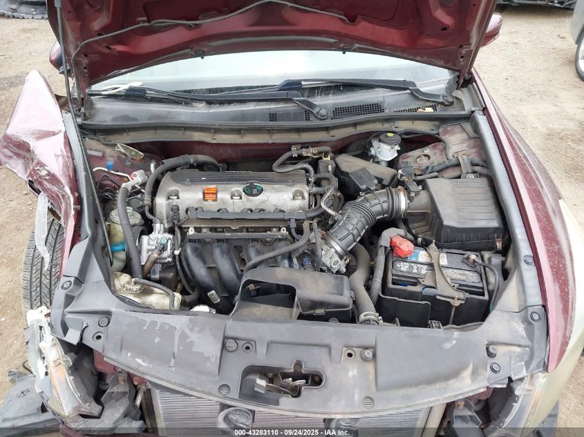 2010 Honda Accord 2.4 Lx-P VIN: 1HGCP2F4XAA160396 Lot: 43283110