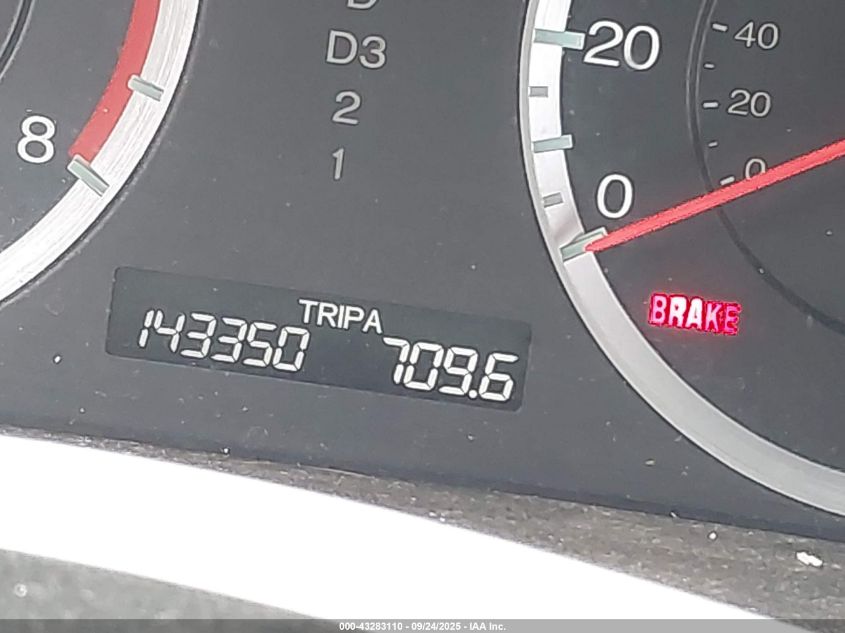 2010 Honda Accord 2.4 Lx-P VIN: 1HGCP2F4XAA160396 Lot: 43283110