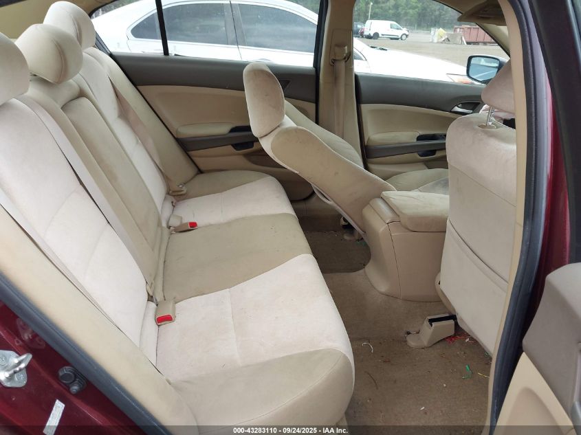 2010 Honda Accord 2.4 Lx-P VIN: 1HGCP2F4XAA160396 Lot: 43283110