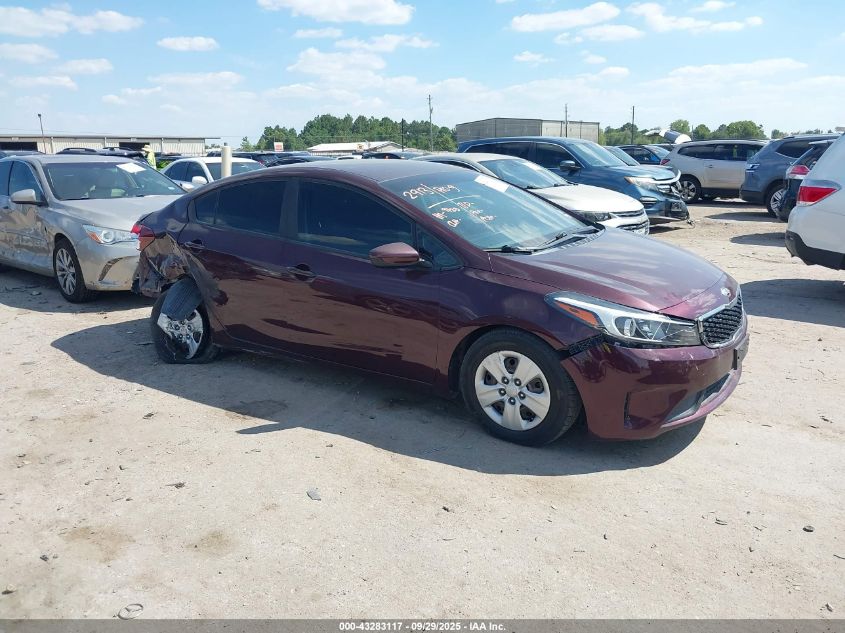 2017 Kia Forte Lx VIN: 3KPFK4A74HE146329 Lot: 43283117