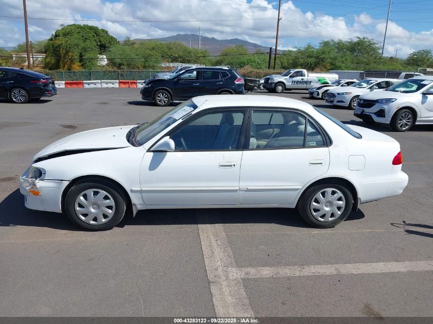 2002 Toyota Corolla Le VIN: 1NXBR12E52Z568295 Lot: 43283123