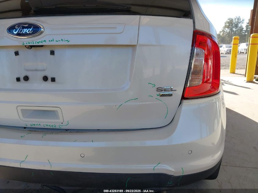 2011 Ford Edge Sel VIN: 2FMDK4JCXBBA66211 Lot: 43283169