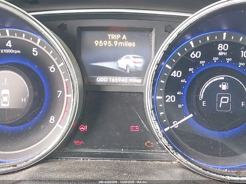 2014 Hyundai Sonata Se VIN: 5NPEC4AC7EH928766 Lot: 43283205