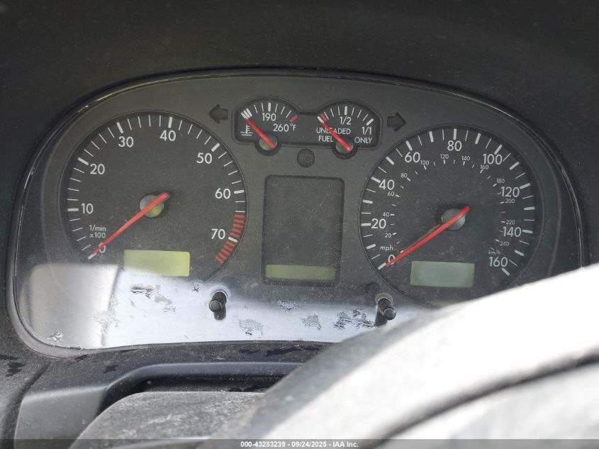 2000 Volkswagen Jetta Gls VIN: 3VWSA29MXYM175806 Lot: 43283239