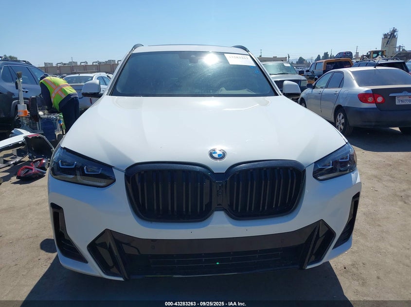 2022 BMW X3 SDRIVE30I - 5UX43DP06N9L16249