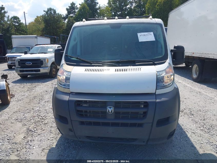 2018 Ram Promaster 1500 Low Roof 136 Wb VIN: 3C6TRVAG7JE109695 Lot: 43283275