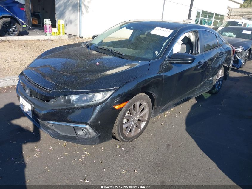 2019 HONDA CIVIC EX - 19XFC1F3XKE212553