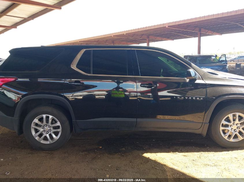 2018 Chevrolet Traverse Ls VIN: 1GNERFKW2JJ213227 Lot: 43283318
