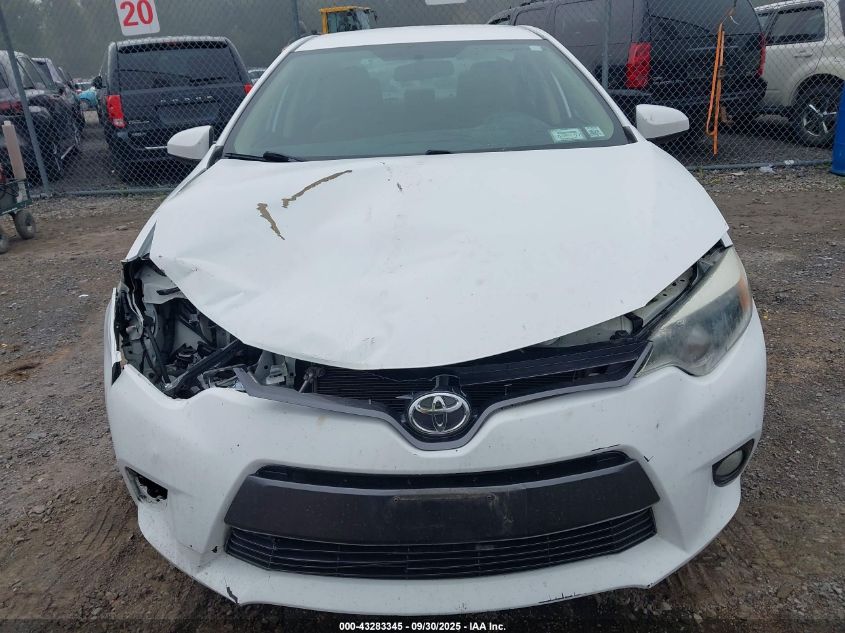 2015 Toyota Corolla Le Plus VIN: 2T1BURHE3FC286071 Lot: 43283345
