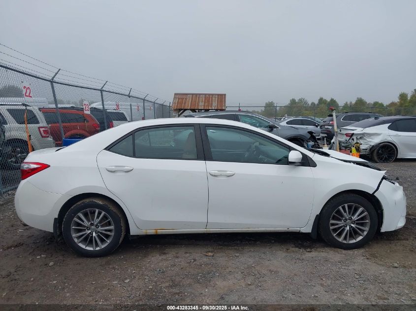 2015 Toyota Corolla Le Plus VIN: 2T1BURHE3FC286071 Lot: 43283345