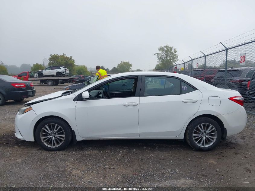 2015 Toyota Corolla Le Plus VIN: 2T1BURHE3FC286071 Lot: 43283345