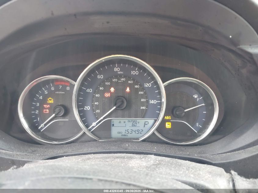 2015 Toyota Corolla Le Plus VIN: 2T1BURHE3FC286071 Lot: 43283345