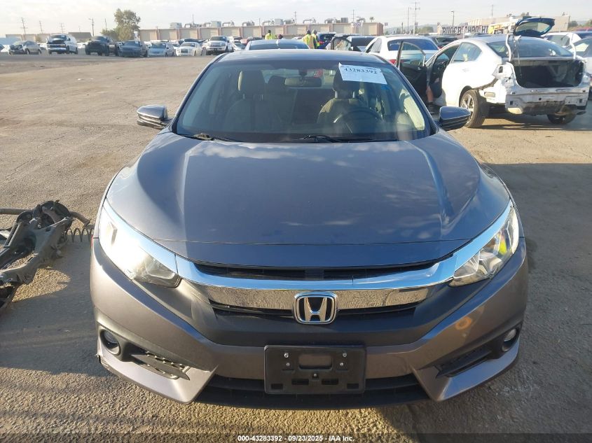 2018 Honda Civic Ex-T VIN: JHMFC1F34JX012880 Lot: 43283392
