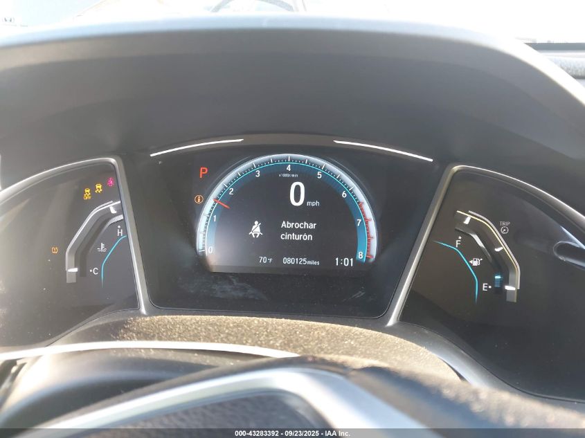 2018 Honda Civic Ex-T VIN: JHMFC1F34JX012880 Lot: 43283392