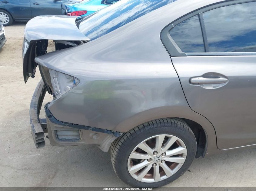 2012 Honda Civic Ex VIN: 19XFB2F8XCE326803 Lot: 43283399