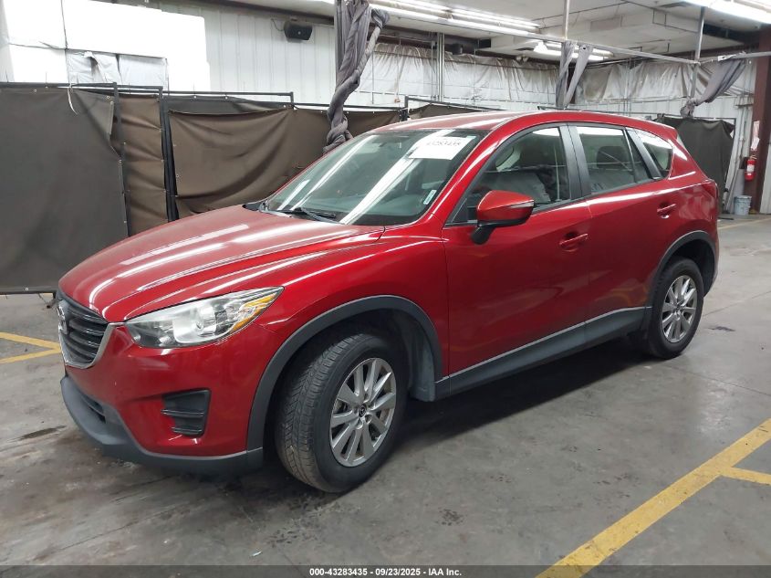 2016 Mazda Cx-5 Sport VIN: JM3KE2BY4G0775010 Lot: 43283435