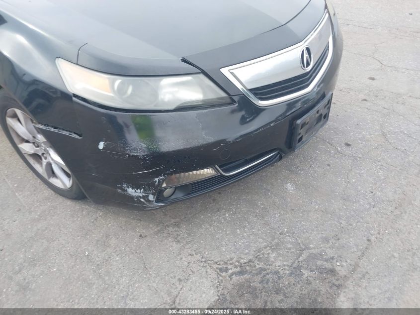 2014 Acura Tl 3.5 VIN: 19UUA8F21EA000890 Lot: 43283455