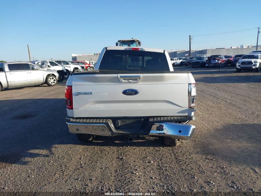 2017 Ford F-150 Lariat VIN: 1FTEW1EF5HKC99573 Lot: 43283462