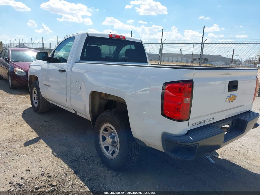 2016 CHEVROLET SILVERADO 1500 WT - 1GCNCNEH7GZ228429
