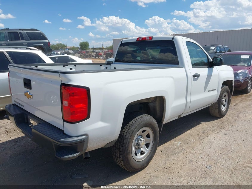 2016 CHEVROLET SILVERADO 1500 WT - 1GCNCNEH7GZ228429