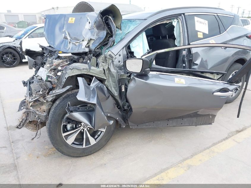 2021 Nissan Murano Sv Fwd VIN: 5N1AZ2BJ0MC138908 Lot: 43283475